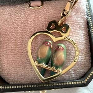 Juicy Couture Love Birds charm YJRU1618 NWT Y2K